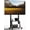 Black with Wheels, variant on DUILIUU Rolling Mobile TV Cart for 42–100 Inch TVs, Heavy Duty 180 LBS Capacity, Height Adjustable TV Stand with Wheels, VESA 200×200–900×600mm