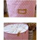 thumbnail image 5 of Caja de almacenamiento plegable, bolsas con cordón, Bolsa de Almacenamiento de Ropa en forma de barril de lunares, sin tapa, manta grande, organización de ropa, 5 of 5