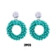thumbnail image 2 of Pendientes colgantes elegantes hechos a mano para mujer Sonducket azul turquesa, 2 of 6