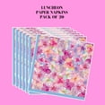 thumbnail image 4 of Keep Unique Everyday Napkins, Decorated Floral Lunch Napkins, Assorted Color, 20/Pack, 4 of 6