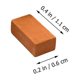 thumbnail image 4 of Craft Toys Zen Garden Ornaments Miniature Wall Brick Miniature Brick Ornament Brick Models Kid Play, 4 of 5