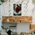 thumbnail image 4 of 1pc Metal Tin Sign Black Jesus Walking on Water - Jesus Christ Home Decor Tin Painting Wall Art Suitable for Home Restaurant Cafe Bar Garage Ready to Hang 8x12 Inch, 2D, 4 of 8