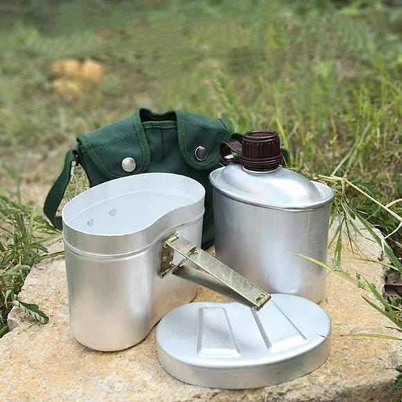 Outdoor Canteen,Cup And Cover And Cover Outdoor Set With Cup With Cup And Outdoor Cookware Mess Canteen Set Cover Outdoor Cookware Mess Kit Hxber Tubbek Picnic Tin Mess Mewmewcat Eryue