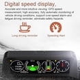 thumbnail image 2 of Car HUD Headup Display LED Digital GPS Speedometer Multifunctional Inclinometer Angle Slope Meter with Speed/Time/Altitude/Roll, 2 of 8