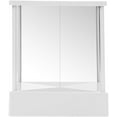 thumbnail image 1 of LAICAIW True Mirror Non Reversing, Non Reversing Mirror, Triangular Fixed Table Mirror for True Image, Real Me Mirror, Table Make Up Mirror Non-Reversing Vanity Mirror, Non-Magnifying Vanity Mirror, 1 of 7