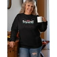 thumbnail image 2 of The Fishing Mom Sweatshirt Women -SPIdeals Designs, Female x-Large, 2 of 4