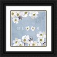 thumbnail image 1 of Talent, Kelley 20x20 Black Ornate Wood Framed with Double Matting Museum Art Print Titled - Bloom, 1 of 4