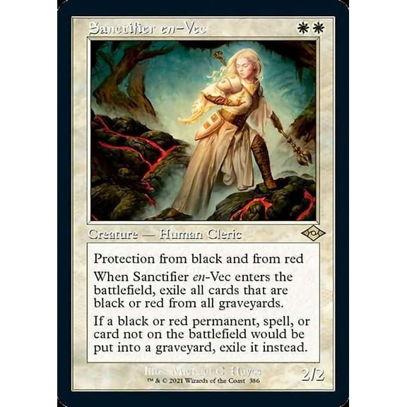 MtG Modern Horizons 2 Rare Sanctifier en-Vec (Retro Frame) #386