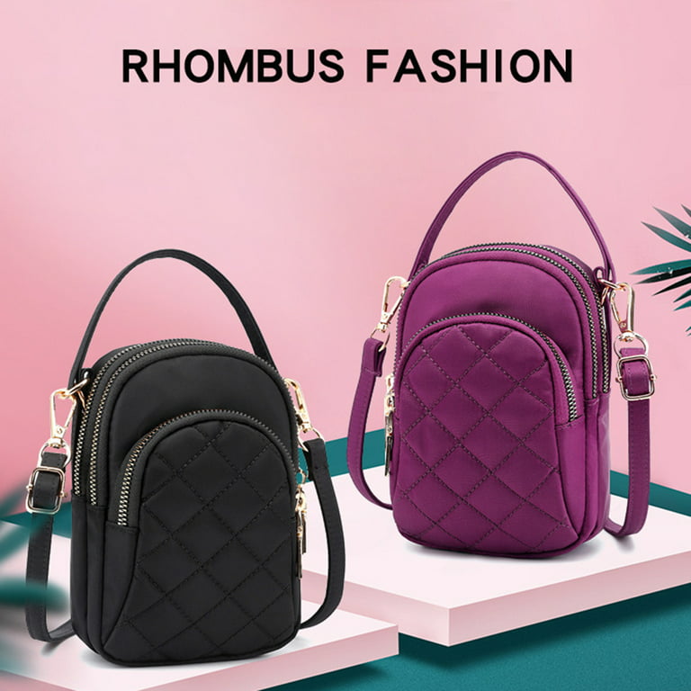Women's Wallet Multi-function Mobile Phone Bag Ladies Coin Purse Multi-card  Credit Card Bag Rhombus Fashion Wallet Girl