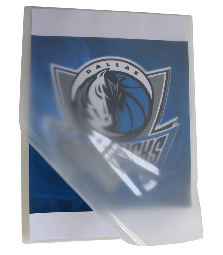 EQCOTWEA 5Mil 6x9" PVC 2Flap Glossy Thermal Hot Laminating Pouch Film 100 Sheets/Pack