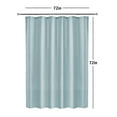 thumbnail image 5 of Mainstays Eco-Friendly Waffle-Weave Fabric Shower Curtain, with Recycled Polyester, 72” x 72”, Blue, 5 of 7