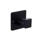 thumbnail image 1 of Robe Albornoz gancho de pared Cocina montada en la pared Closet Baño Baño Perchas Ropa Bolso Colgante Soporte Soporte Black 2 piezas Scienceny HA010231-03B, 1 of 6
