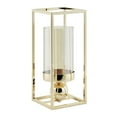 thumbnail image 2 of Danya B. Luna Warm Gold Tinted Glass Large Hurricane Candle Holder, 2 of 11