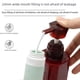thumbnail image 2 of Botella de viaje de silicona colgante vacía portátil de gran capacidad para cosméticos con agujeros, 2 of 5