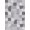 Gray, Pattern 13, variant on ODIKA 4'x6' Grey Beige Geometric Bordered Design Washable Area Rug Mid Century Modern Style with Bold Lines Non-Slip, Chair-Friendly, Flatwoven for Home Office, Under Desk