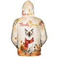 thumbnail image 2 of Happy Thanksgiving Ragdoll with Turkey Pumpkins Autumn Vibes All Over Print 3D Hoodie Unisex Merch Hoodies Cat Lover Kitten Owner Gifts Idea - 12018, 2 of 6