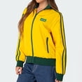 thumbnail image 6 of Womens Zip Up Sweatshirts Jackets Brazil Graphic Long Sleeve Casual Loose Aesthetic Trendy Outwear with Pockets, 6 of 7