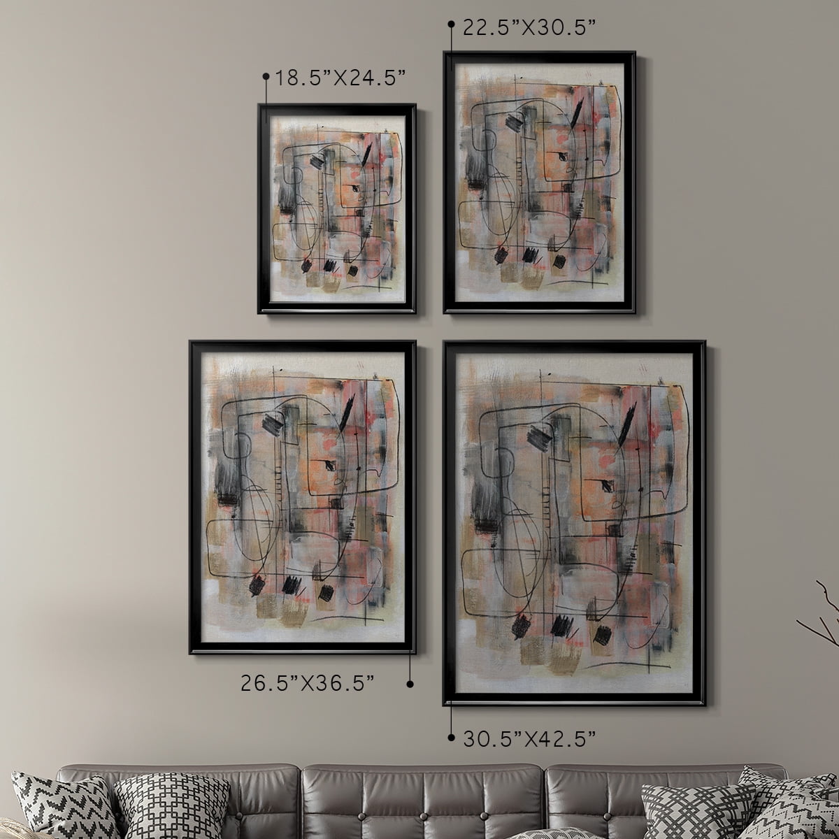 Walled City Premium Classic Framed Print - Ready to Hang