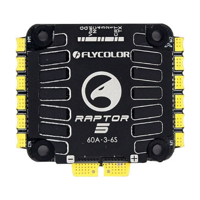 Raptor5 60A 4in1 ESC G071 PWM 128K 3-6S ESC para FPV Drone Freestyle Controlador de Vuelo Stack Piezas de Bricolaje