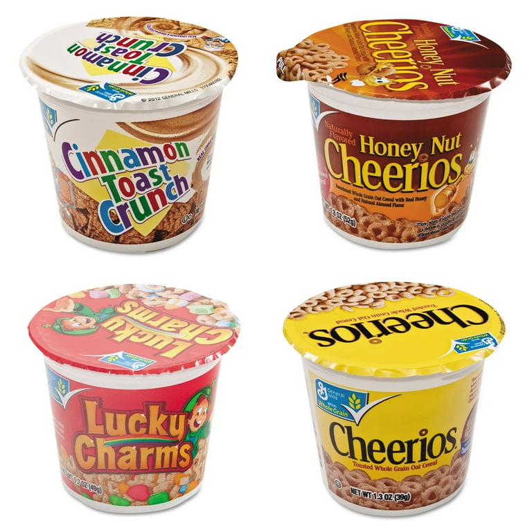 Cheerios Breakfast Cereal, Single-Serve 1.3 oz Cup, 6/Pack Cheerios Breakfast Cereal, Single-Serve 1.3 oz Cup, 6/Pack
