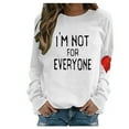 thumbnail image 1 of Ketyyh-chn99 Chandails pour Femmes Mode Blouse Ample Femme Adulte Col Rond Manches Courtes Hauts T-Shirt Imprimés Blouse Ample Blanc, TG, 1 of 5