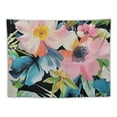 thumbnail image 5 of Orinice Flowers Leafy Design Tapestry Wall Hanging Unique Style for Home Wall Decor Art Living Room Bedroom 60x50inch, 5 of 6