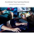 thumbnail image 3 of ASUS RT-AX82U AX5400 Dual-Band WiFi 6 Gaming Router, Game Acceleration, Mesh WiFi Support, Lifetime Free Internet Security, Dedicated Gaming Port, Mobile Game Boost, MU-MIMO, Aura RGB, 3 of 4