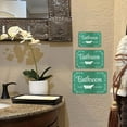 thumbnail image 5 of Classic Framed Plus Bathroom Soak Relax Unwind Wall or Door Sign | Home Bathroom Decor - Medium, 5 of 8