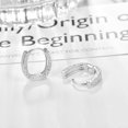 thumbnail image 4 of TANGPOET Viking Earrings Men Silver Hoop Earrings Men Viking Jewelry, 4 of 6