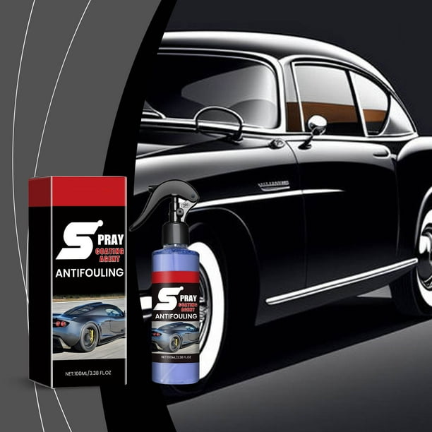 Spray protector de pintura para coche 3 en 1 | Limpiador rápido de detalles para automóviles y recubrimiento de reparación | Quitamanchas rebelde | Reparación de arañazos | Restaurador de brillo