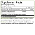 thumbnail image 2 of Bronson Cinnamon 2000 MG per Serving Plus Chromium Supports Sugar Metabolism, High Potency Chromium, Non-GMO, 60 Vegetarian Capsules, 2 of 4