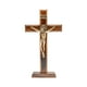 thumbnail image 1 of Crucifijo para intercesión, pared o mesa, cruz de madera con San Benito, 25 cm, 1 of 6