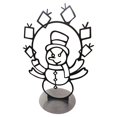 thumbnail image 3 of Snowman Decor, Animated Battle Snowball Light String Frame Holiday Decoration With Festive Light Effects For Christmas Yard Porch Patio Indoor Outdoor Decor, 3 of 5