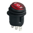 thumbnail image 5 of Oil & Water Resistant Round Rocker Switches 3 Pin 3 Position Switches No Light for Easy Installation In Wet environment, 5 of 7