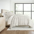thumbnail image 3 of Duvet Cover Set - Ultra Soft & Breathable - Gray Thatch for King Size Bedding by Comfort Canopy, 3 of 13