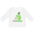 thumbnail image 3 of Inktastic I Love My Uncle Boys or Girls Long Sleeve Toddler T-Shirt, 3 of 5