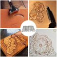 thumbnail image 3 of 20 Pcs Carving Leather Tools Set Multiple and Various Patterns for DIY Arts and Crafts Supplies, 3 of 6