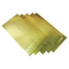 Precision Brand Shim Stock Flat Sheet Assortments, 6 X 12", .001 - .015" Thick, Brass,12/Pk - 1 AST (605-17545)