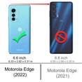 thumbnail image 2 of for Motorola Edge 2022 Case,Moto Edge 2022 Case with 2pcs Screen Protector Shock-Absorption Flexible TPU Rubber Protective Cell Phone Cover for Motorola Moto Edge 2022(Black), 2 of 13