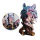 thumbnail image 5 of Escultura de Animal de resina pa decoración de habitación, escultura tística hecha de , , habitación de inv perfecl estatua de escultura de escritorio, 5 of 8