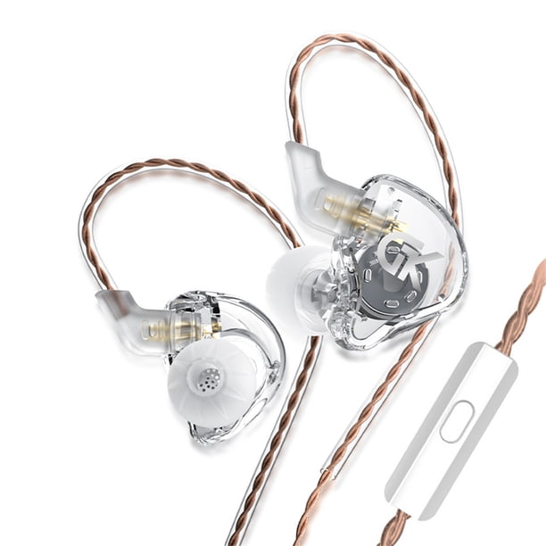 Auriculares estéreo con bajo con cable GK, auriculares para teléfonos móviles, auriculares de música HiFi, auriculares para ordenador portátil, accesorios para teléfonos inteligentes con micrófono AweSitey EL005371-02B