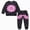Black, variant on NIEWTR 18-24 Months Baby Girl Outfits Toddler Long Sleeves Print Pullover Two Piece Set with Long Pants Fall Winter Casual Clothing A277-Pink