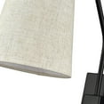 thumbnail image 6 of Moose Contemporary 2-Light Dimmable LED Black Wall Sconces with Shades, 2 Count, 6 of 8