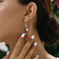 thumbnail image 5 of Conjunto de Joyas de Navidad Campanas Conjunto Collar y Pendientes Árbol de Navidad Pendientes Collares de Vacacione Pulseras para Mujer Niña, 5 of 5