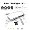 thumbnail image 6 of 7 in 1 HDMI USB-C Data Hub Docking Station, 6 of 6