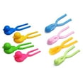 thumbnail image 4 of Clip para hacer bolas de nieve de dibujos animados para niños, herramienta de molde de nieve para exteriores de invierno (amarillo) Likrtyny  juguetes de los niños, 4 of 9