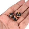 thumbnail image 4 of Unique Bargains 13mm Dia Screw on Pool Cue Tips Replacement Pool Stick Tips Accessories Brown 30 Pack, 4 of 5