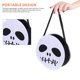 thumbnail image 4 of Bolsas De Tela No Tejida De Halloween Bolsas De Cubo De Regalo De Dulces De Halloween Goodie Tote Treat Basket Buggy Bag Decoración Para Home Party Halloween 13.8 * 11.8In (Serie De 7) Scienceny HA027262-04, 4 of 7