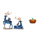 thumbnail image 1 of Estatua de ciervo esculpido,Escultura de ciervo de resina para sala de estar,Plato de dulces,Dulcero de cristal con tapa,tarro de caramelos decorativo,para mesa de dulces,escritorio de, 1 of 8