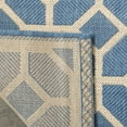 thumbnail image 4 of Safavieh Linden Joey Geometric Indoor/Outdoor Area Rug, Blue/Creme, 5'3" x 7'6", 4 of 8